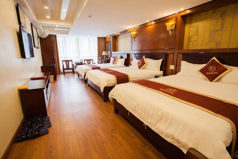 Khach San Kim Dong Hotel Hoang Nga Exterior foto